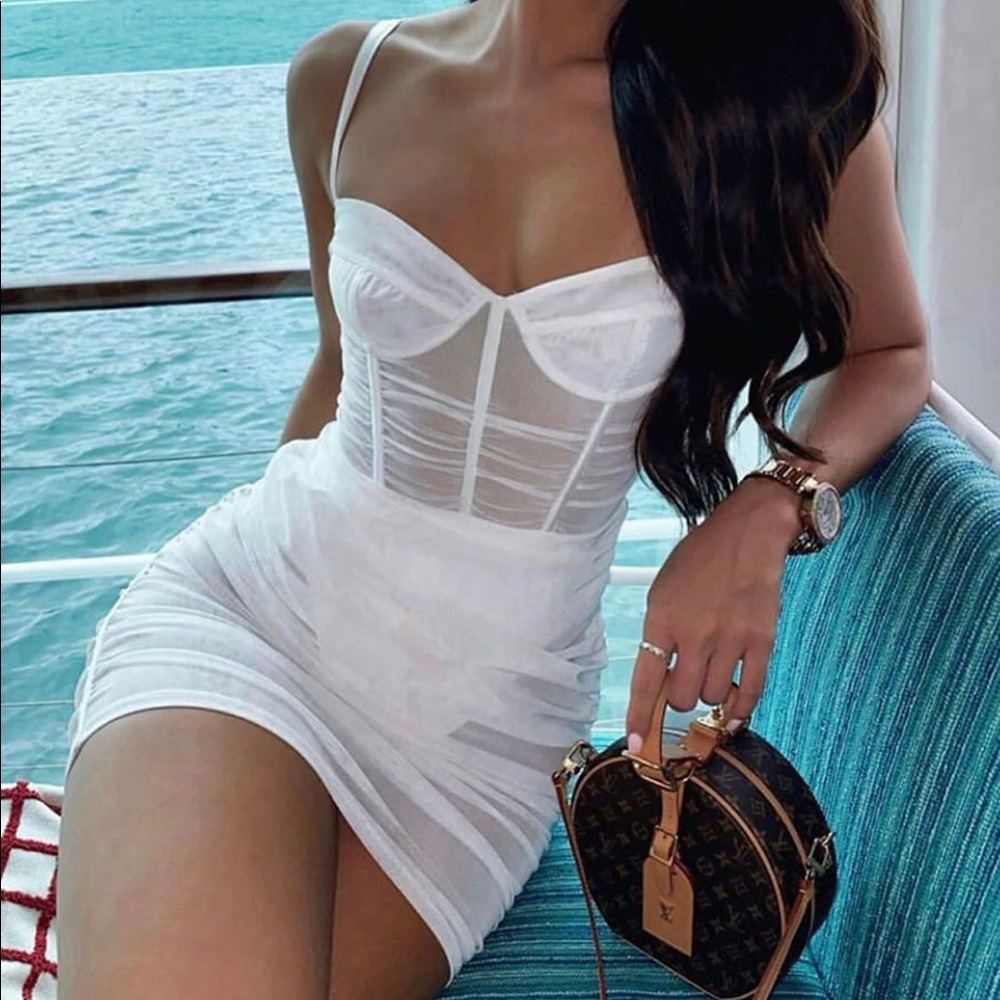 Oh Polly mesh dress